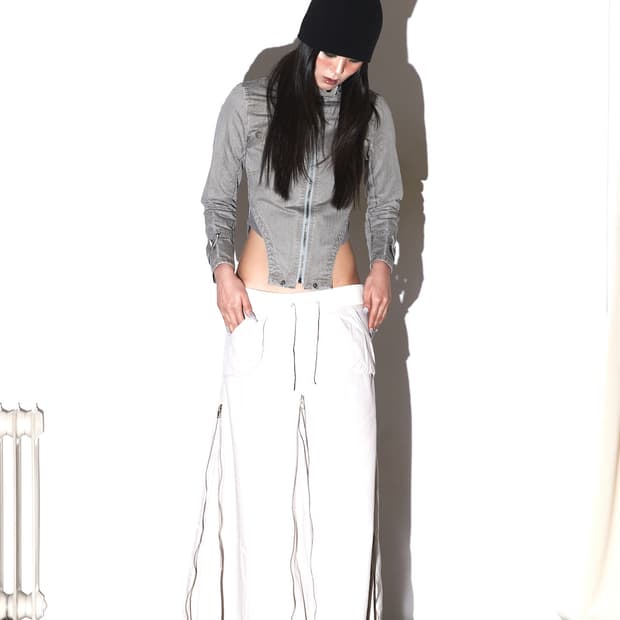 딥인블루 07 BODYSUIT JACKET 바디수트 자켓 카키 그레이