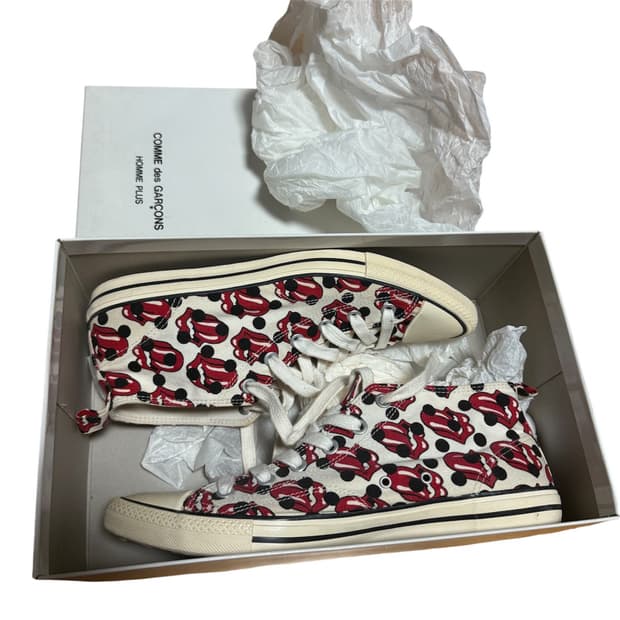 SS06 꼼데가르송 롤링스톤즈 컨버스