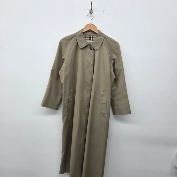 버버리 빈티지 트렌치코트 베이지 여성XL