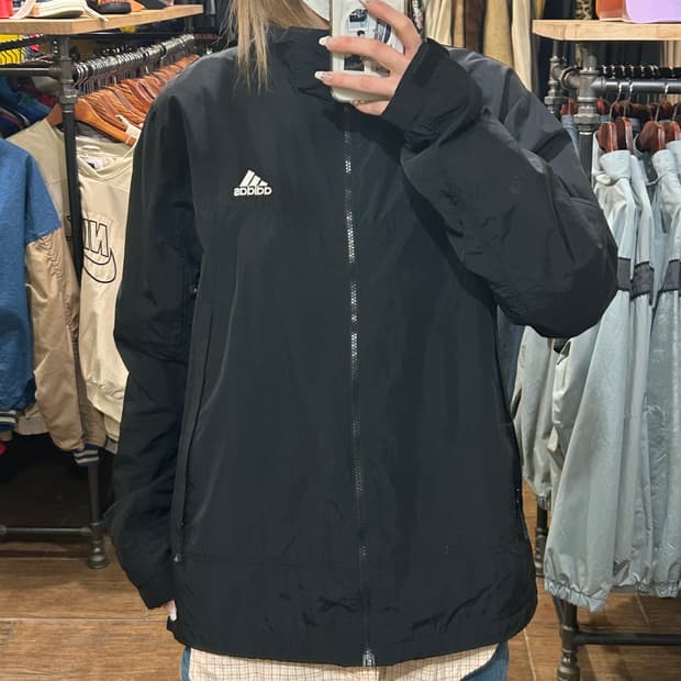 [HI] 아디다스 바람막이 블랙