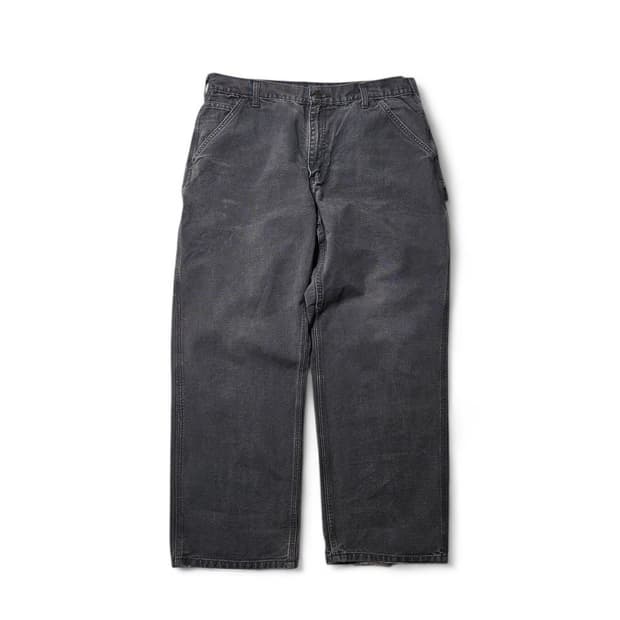 칼하트 싱글니 카펜터 팬츠 워크팬츠 PTB 패트롤 블루 36x30