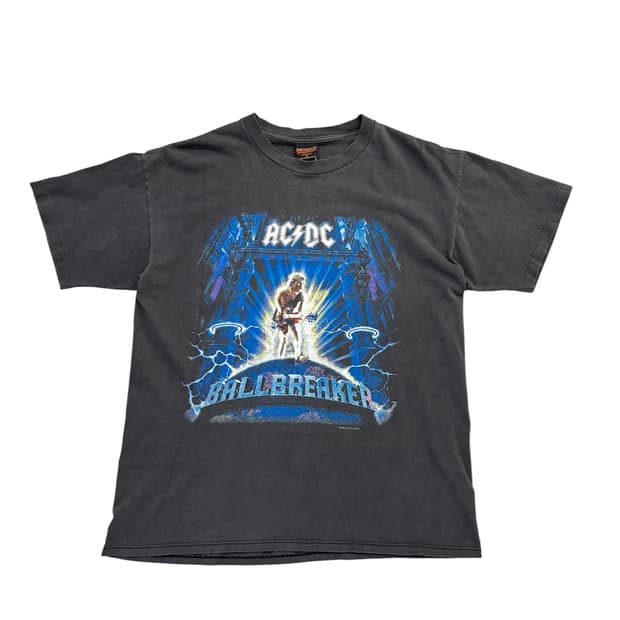 90s AC/DC Ballbreaker 투어 티셔츠
