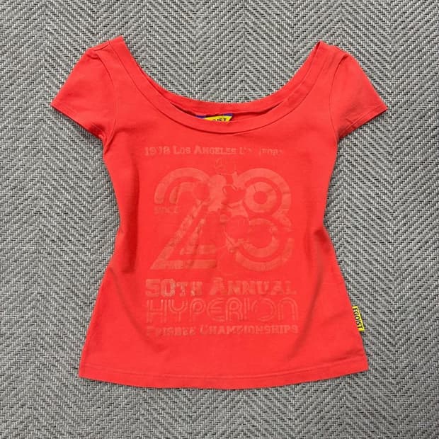 에고이스트 y2k 티셔츠 v2907