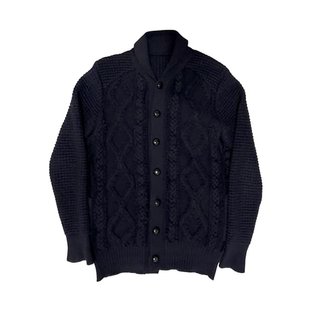sacai wool cardigan M
