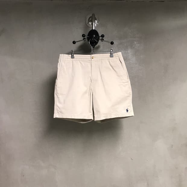 폴로 랄프로렌 QR 포니 반바지 베이지 M