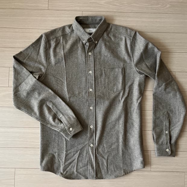 (Man) 아미 울100% 클래식 셔츠 