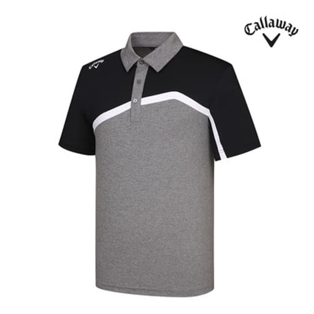 110 ) 캘러웨이 남성 골프 반팔 카라티 