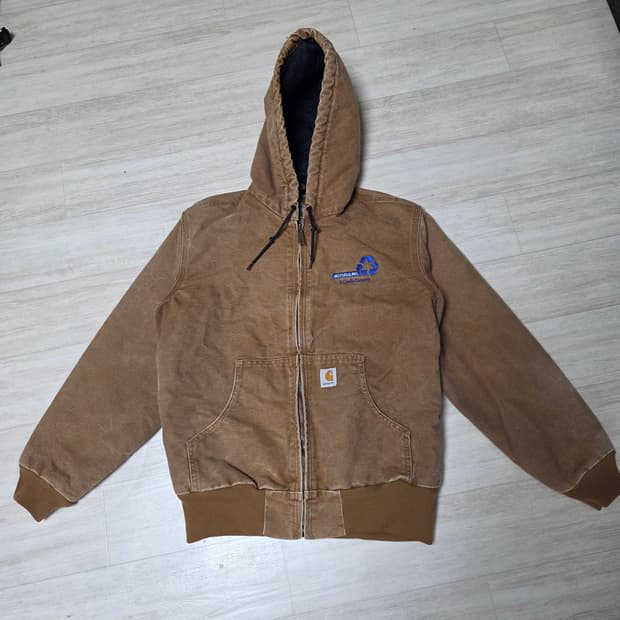 칼하트 WJ130 샌드스톤 액티브 자켓 샌드 small