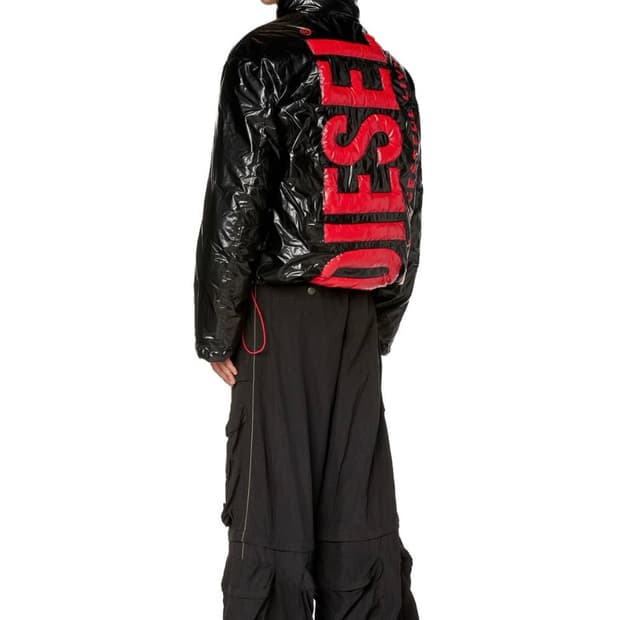 디젤 쥬피트 패딩 블랙