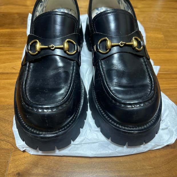 구찌 홀스빗 청키 로퍼 9size