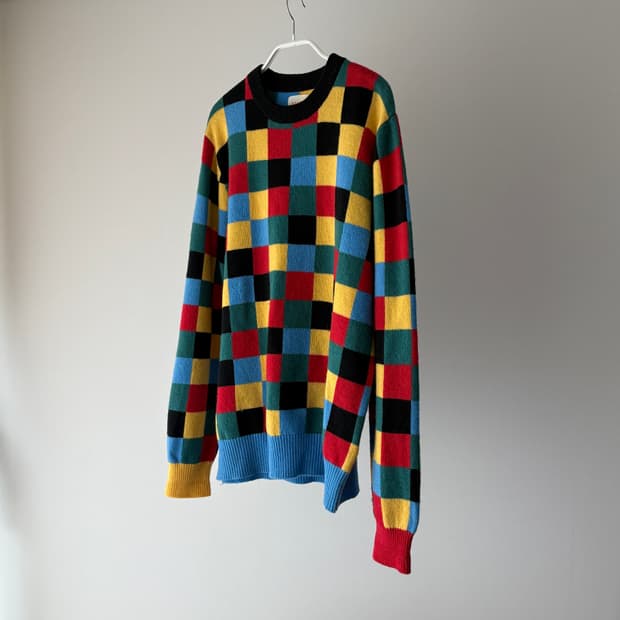  ▫️Beams Color Block Knit