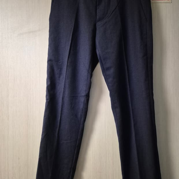 SIEG 네이비 다크 남성 정장 바지