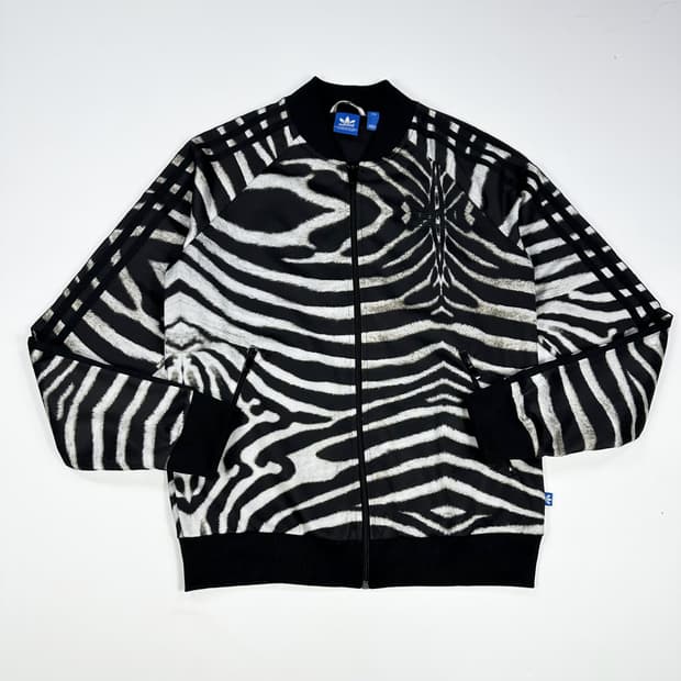 아디다스 오리지널 슈퍼걸 여성 져지 지브라 여성M