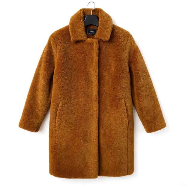 RAIVE teddy bear coat