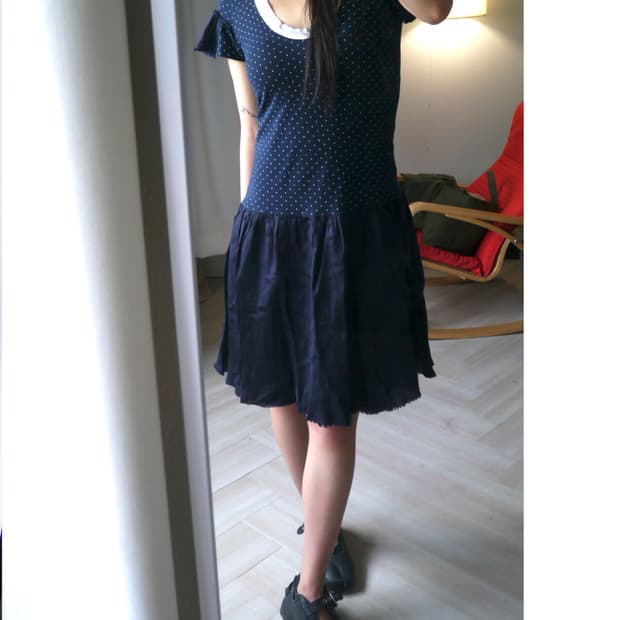 [Sacai × COMME des GARCONS] dot dress