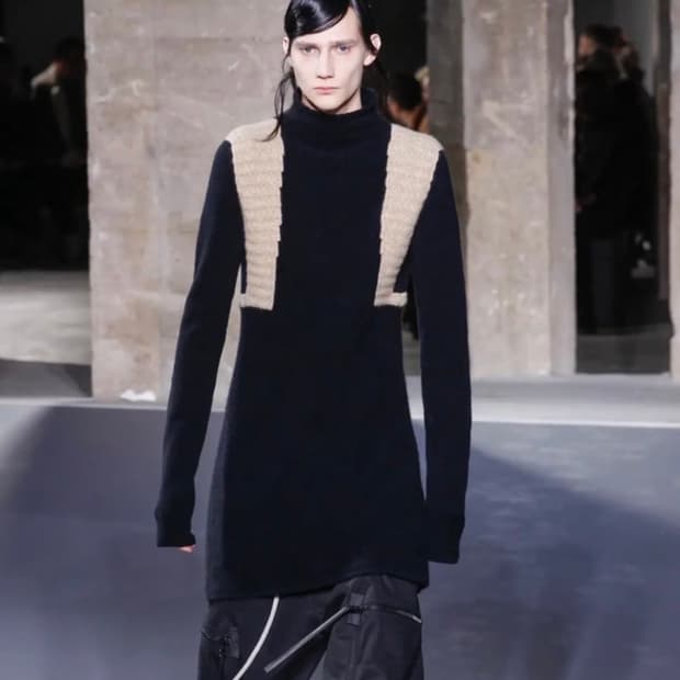 Rick Owens 16f/w “Mastodon” Runway Knit