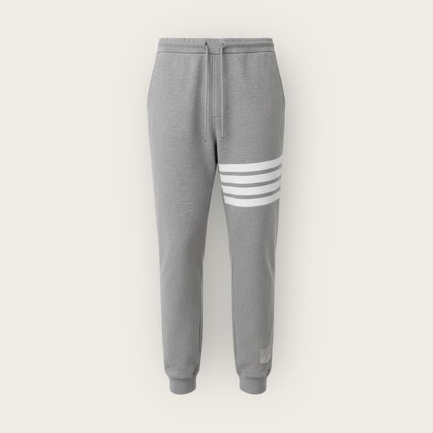 3/ 톰브라운 4-Bar 코튼 조거팬츠