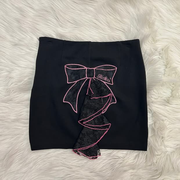 sugar gloss frill skirt 슈가글로스 프릴 스커트