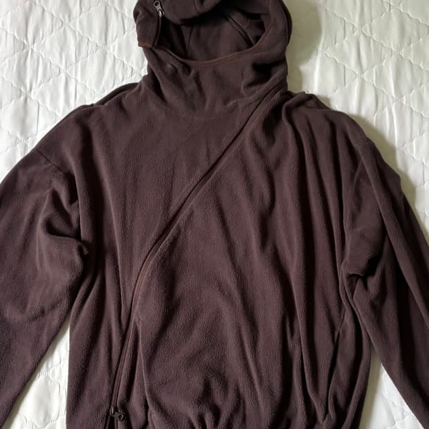 파프(paf) 4.0+ hoodie center in brown