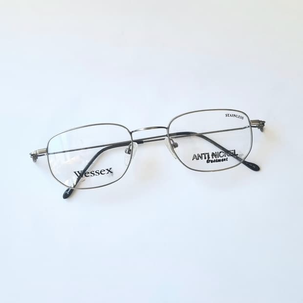 데드스탁 빈티지 슬림 사각 초경량  안경테 510