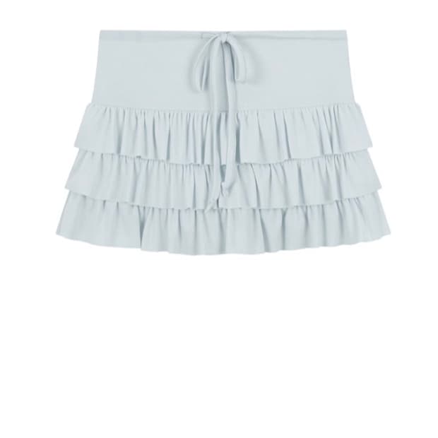 (새상품) 데이니 에코스커트 베이비블루