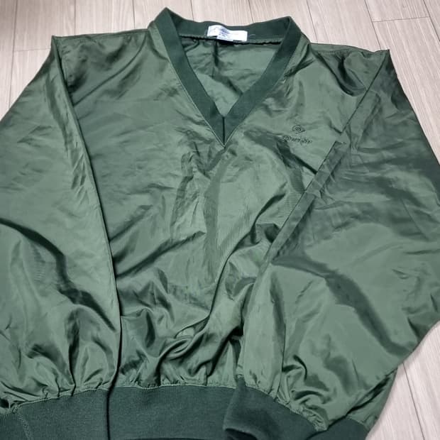 던롭 브이넥 바람막이 그린(L)