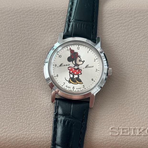 Seiko 세이코 ALBA 쿼츠 미니마우스 1997