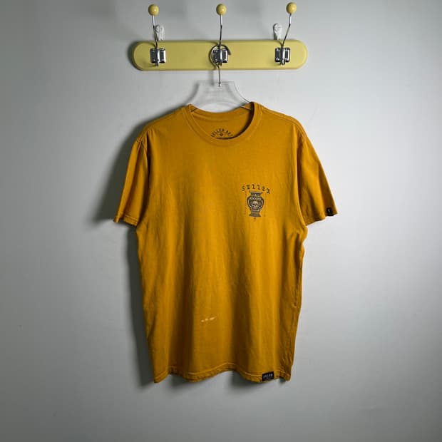 sullen art collective 빈티지 락 펑크 스컬 반팔 티셔츠