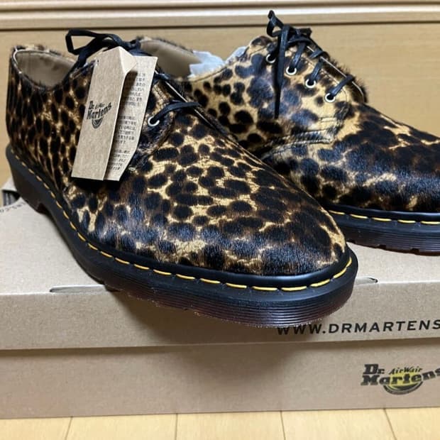 닥터마틴 레오파드 송치 새상품 280