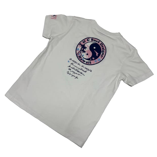 타운앤컨트리 하와이안 로고 빈티지 티셔츠