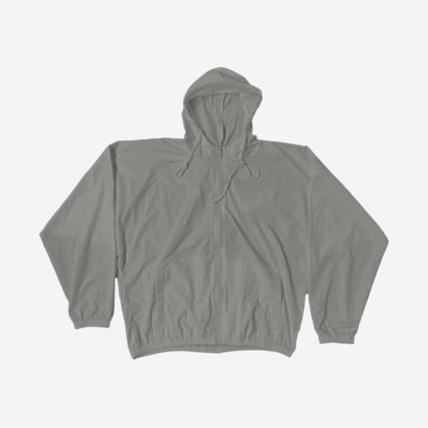 [3 size] 이지 고샤 후드 바람막이 재킷 WB-01 모카 