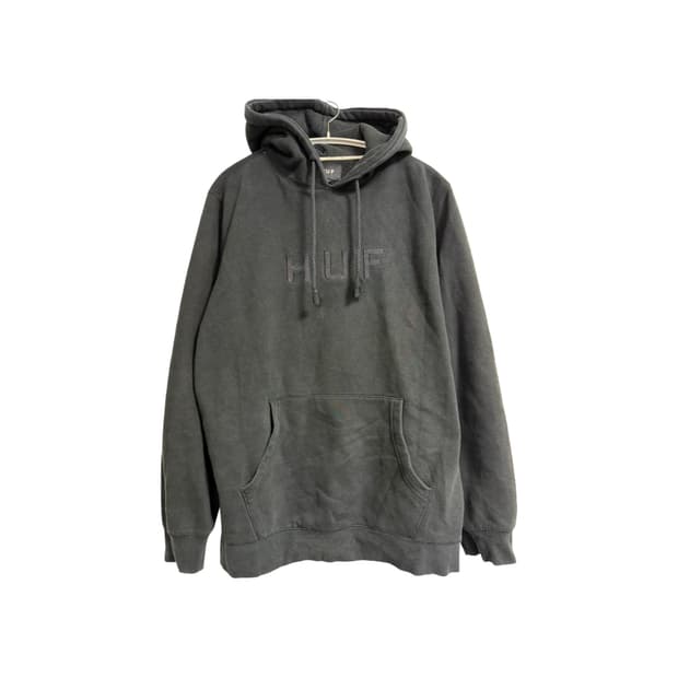 허프 로고 후드 티