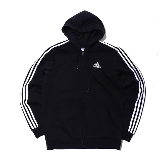 ADIDAS 기모 네이비 후드 집업 size XL