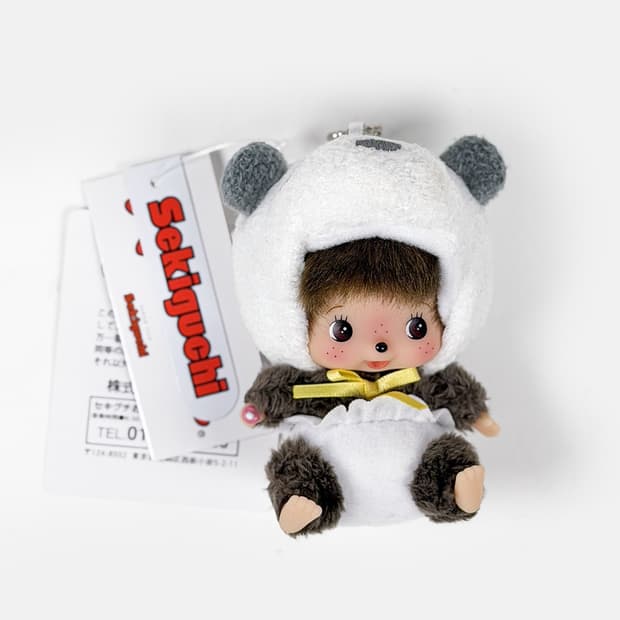 몬치치 애니멀 베베치치 SS 판다 키링