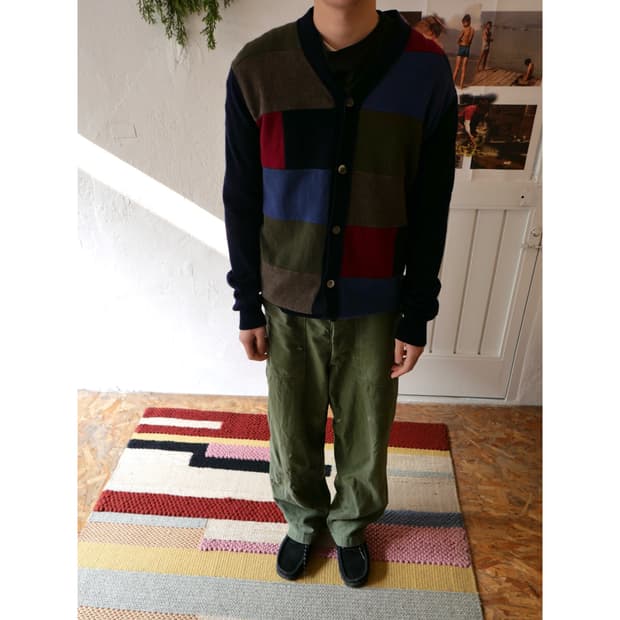 꼼데가르송 옴므 듀스 가디건