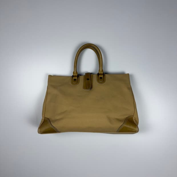 요시다포터 다이크 캔버스 토트백 카키