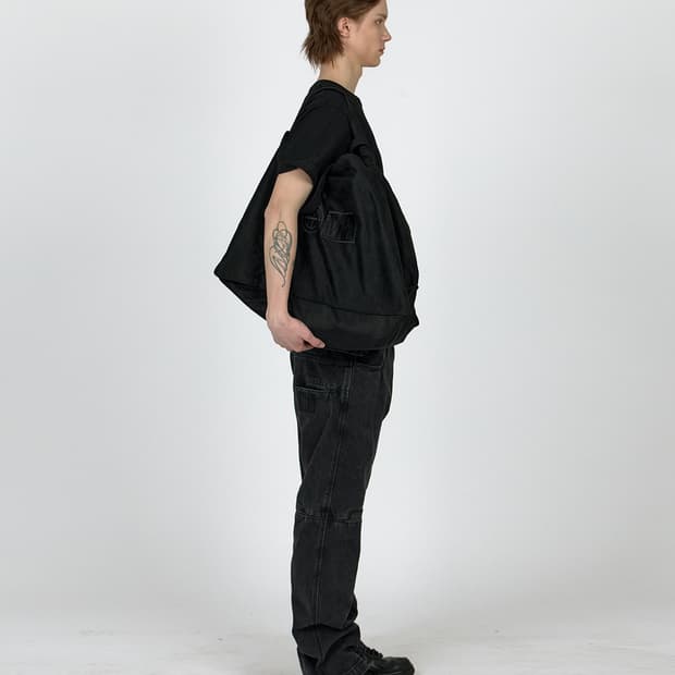 Mpa Suede Big Bag - Black