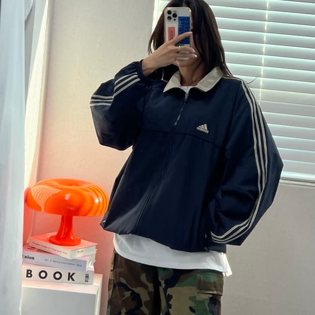 (XL)90'S 아디다스 바람막이-M1347