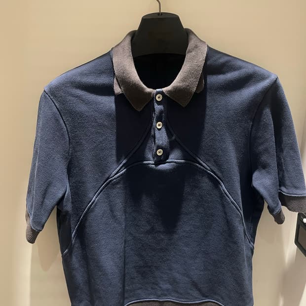 J.L-A.L Double Collar polo