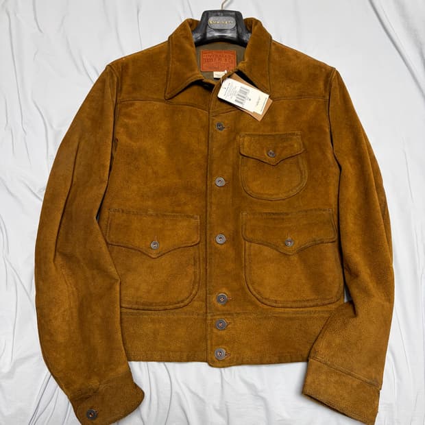 RRL 러프아웃 스웨이드 자켓