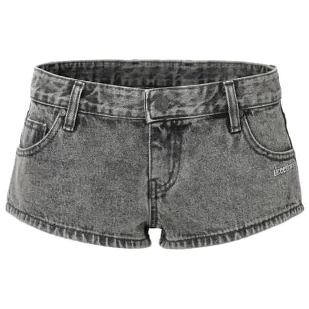 쓰리타임즈 렉시 데님 쇼츠 xs