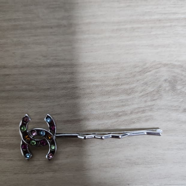 정품 샤넬헤어핀 바레트 