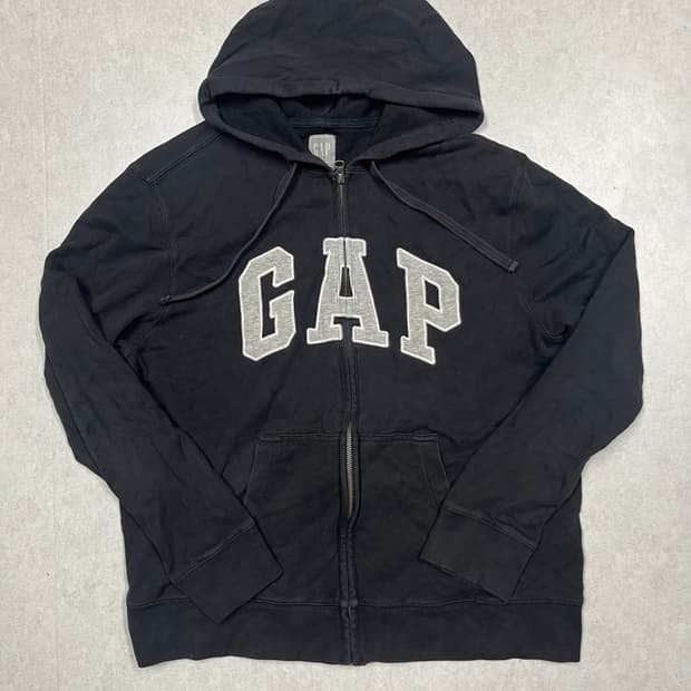 Gap 후드집업 블랙 L