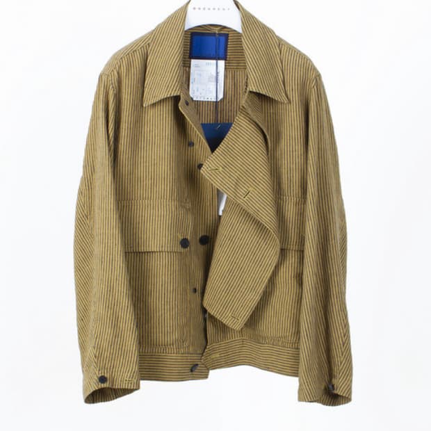 Document 리넨 빅 포켓 자켓 L