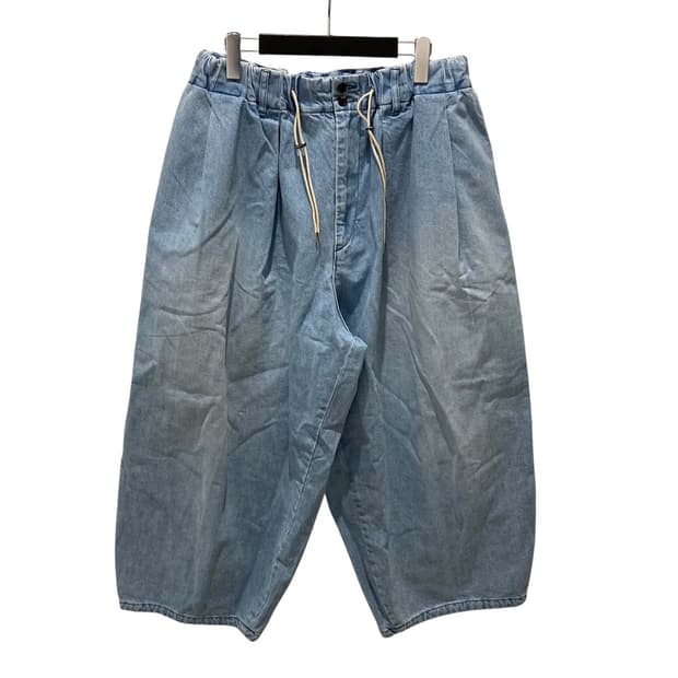 Sillage circular pants denim bleached