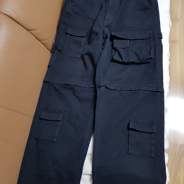 슈프림 집 오프 유틸리티 카고 팬츠 블랙 25FW