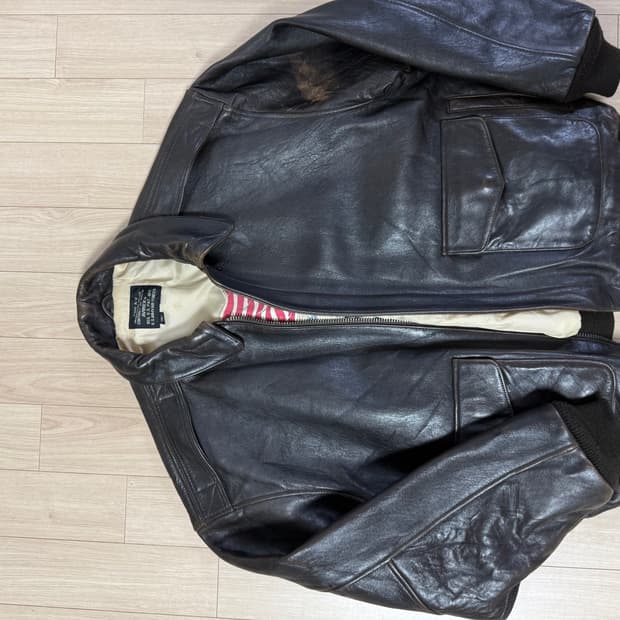 아비렉스 a2 a-2 가죽 