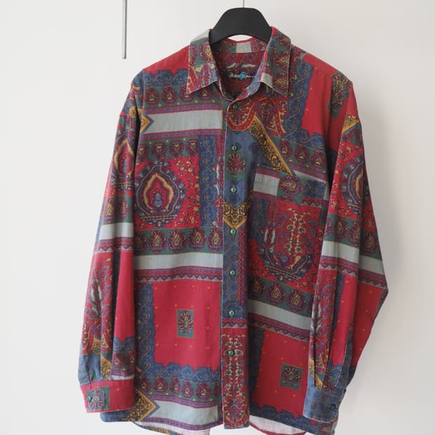 vintage pattern shirt 