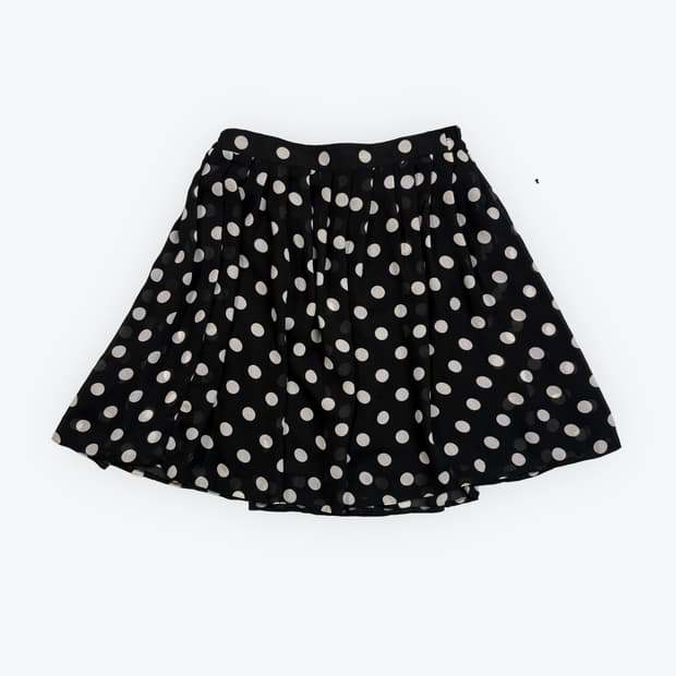 [36] Vintage dote pattern skirt