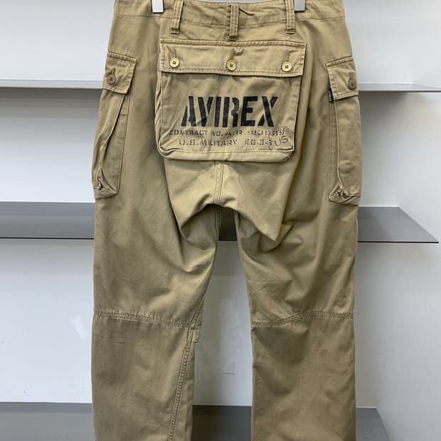 아비렉스 몽키 포켓 카고 팬츠